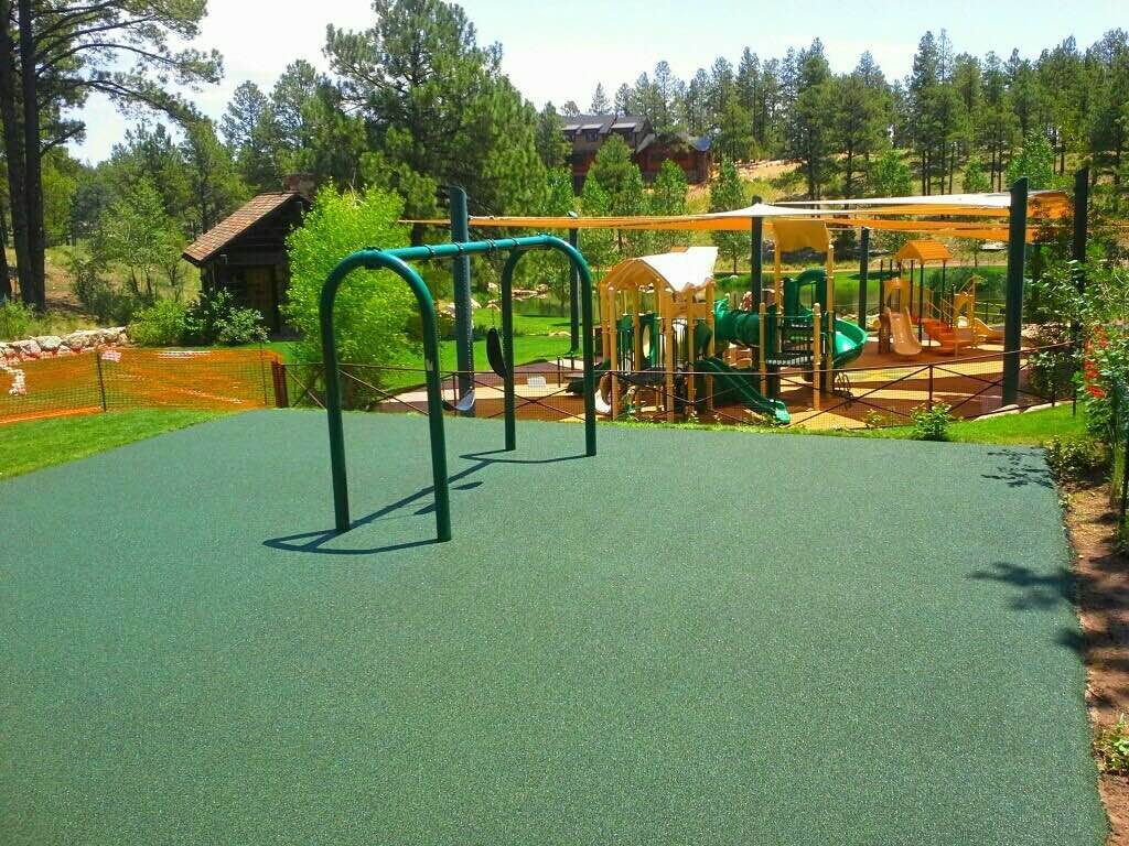 FallZone Poured-in-Place Rubber Playground Surfacing