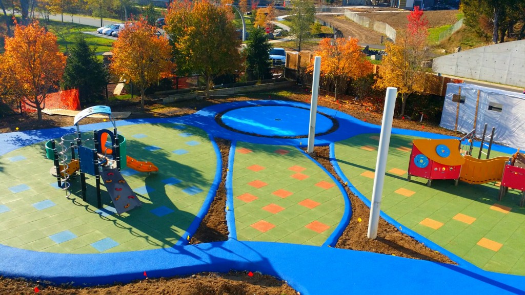 Poured in Place Rubber Playground Surfacing