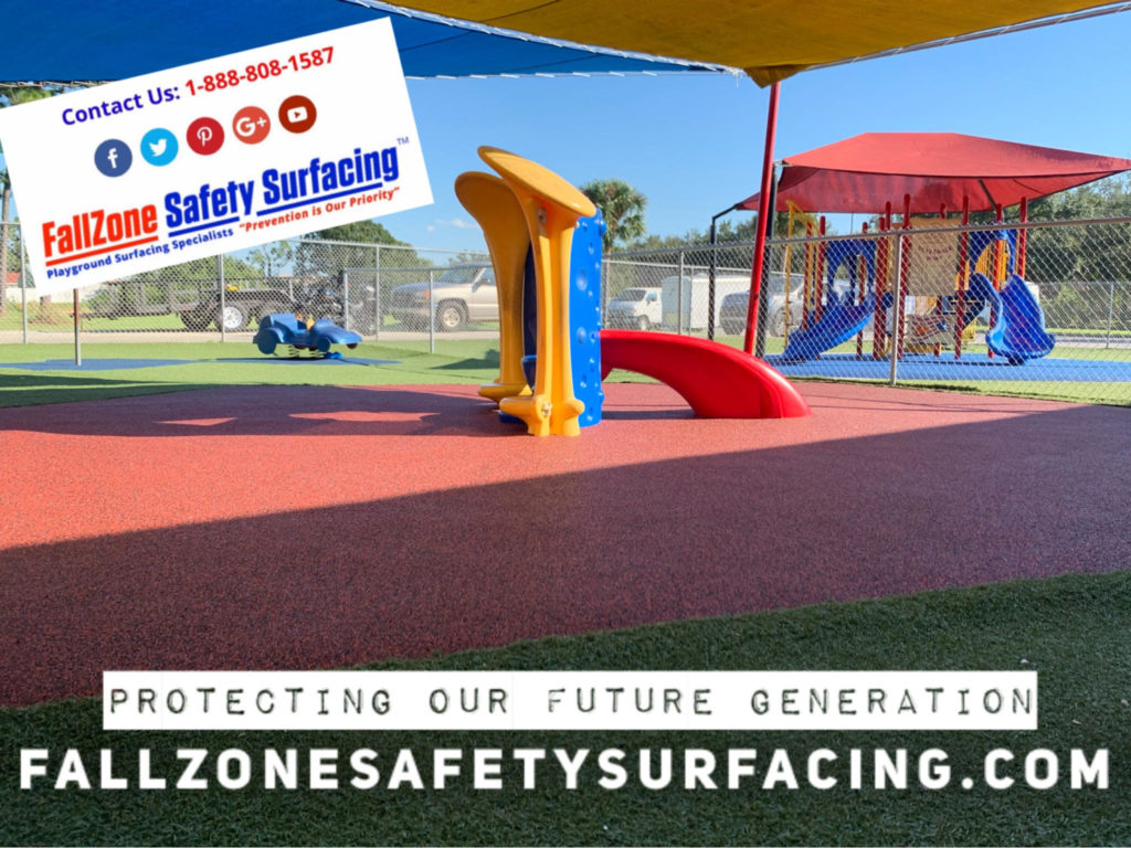 FallZone Poured-in-Place Playground Surfacing