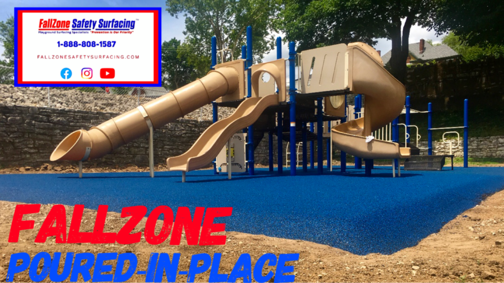 FallZone Poured-in-Place Playground Safety Surfacing