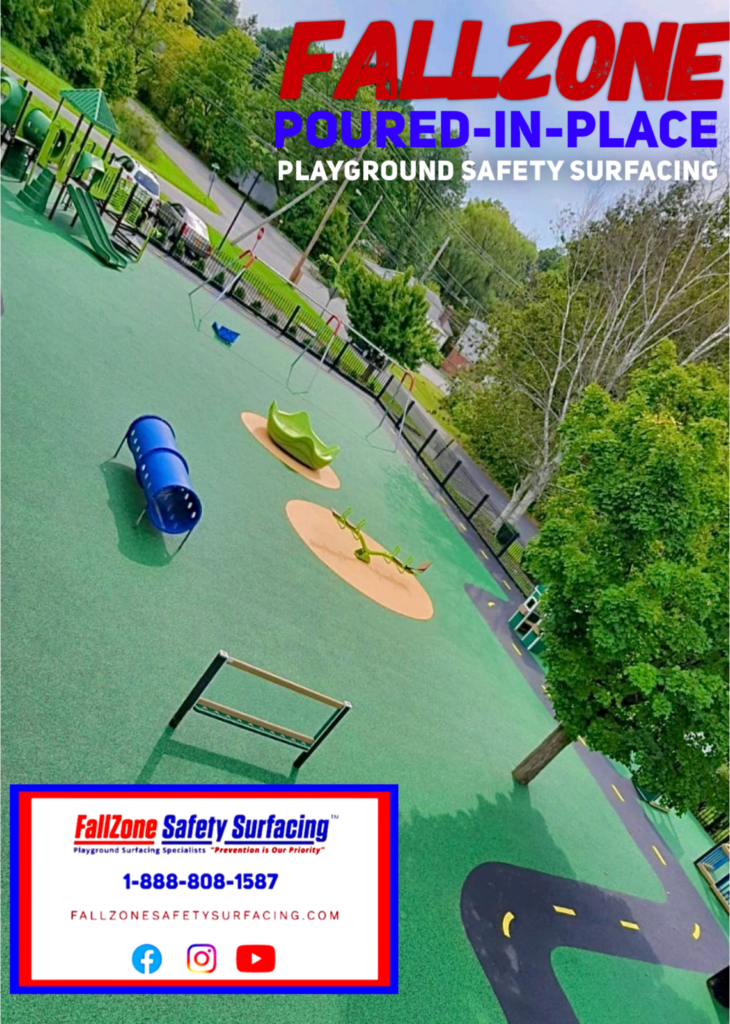 FallZone Poured-in-Place Rubber Playground Surfacing