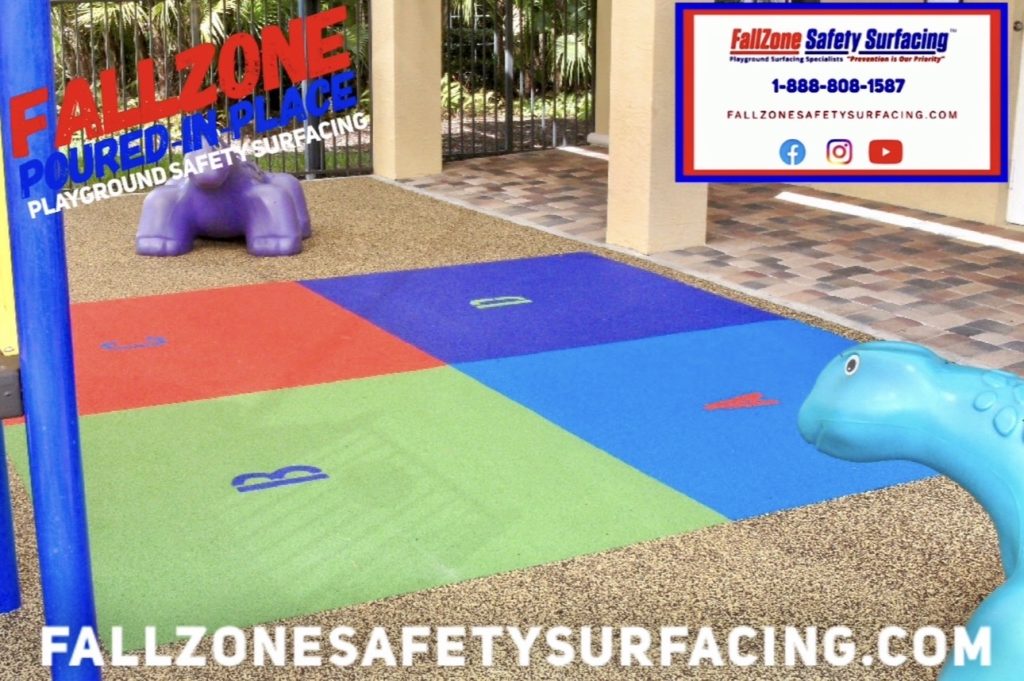 FallZone Poured-in-Place Playground Surfacing